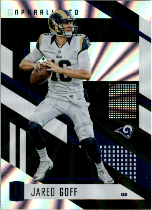 2017 Panini Unparalleled Football Card 185 Jared Goff EBay
