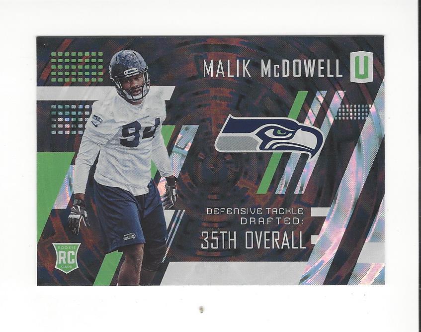 2017 Panini Unparalleled #245 Malik McDowell RC