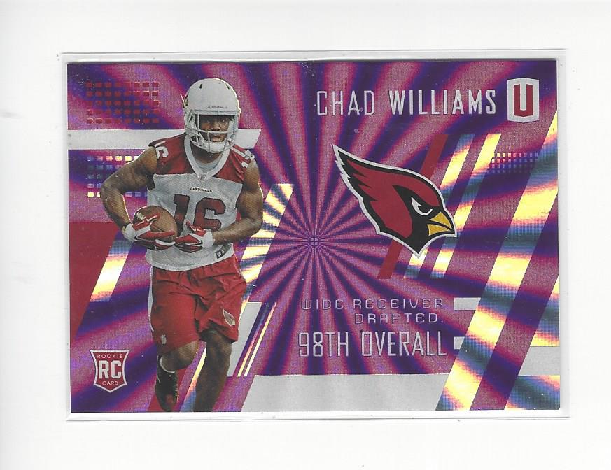 2017 Panini Unparalleled Purple #256 Chad Williams