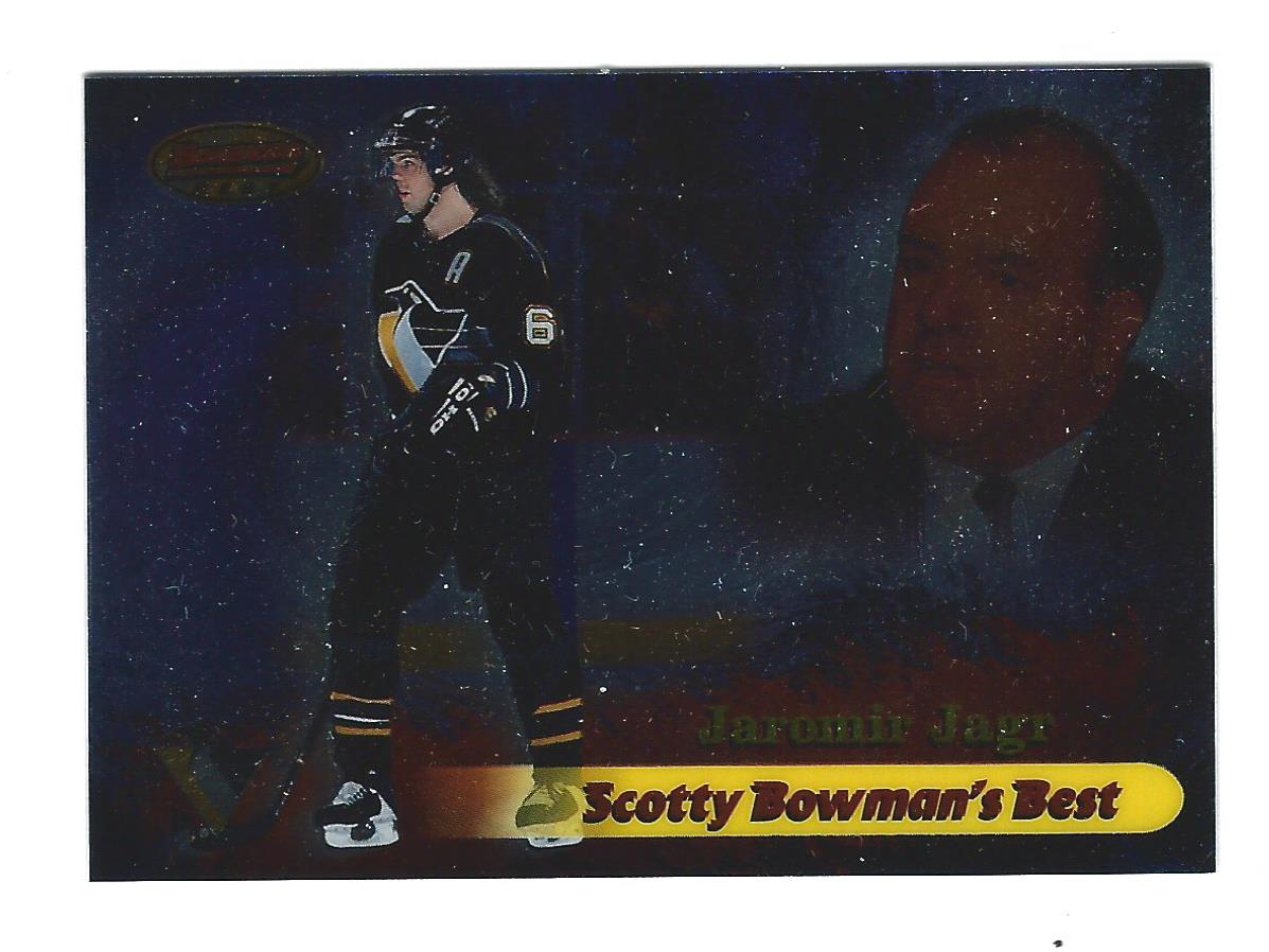 1998-99 Bowman's Best Scotty Bowman's Best #SB6 Jaromir Jagr