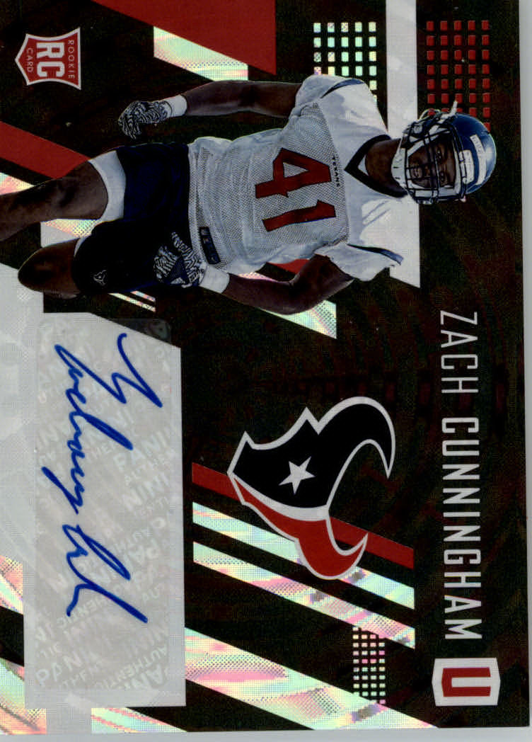 2017 Panini Unparalleled Rookie Autographs #250 Zach Cunningham/199