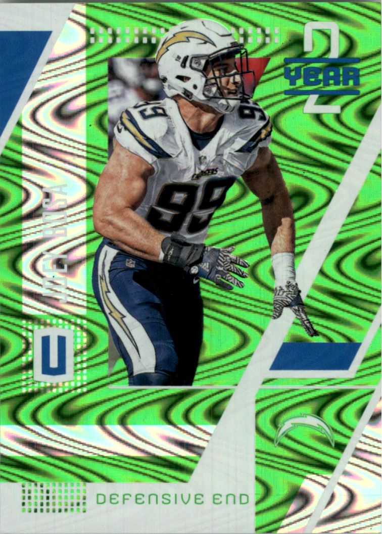 2017 Panini Unparalleled Year 2 Lime Green #4 Joey Bosa