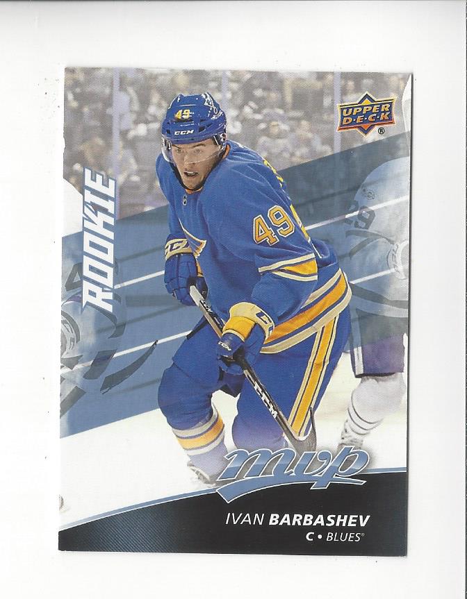 2017-18 Upper Deck MVP Hockey Rookie Card RC Singles - You Choose