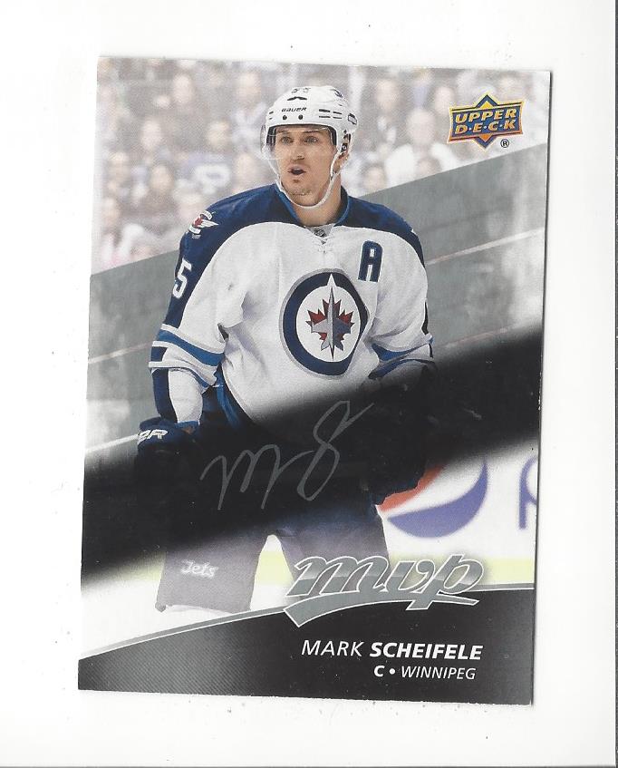 2017-18 Upper Deck MVP Silver Script #14 Mark Scheifele