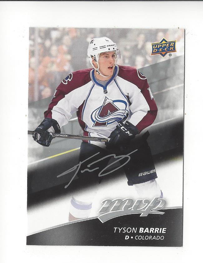 2017-18 Upper Deck MVP Silver Script #101 Tyson Barrie