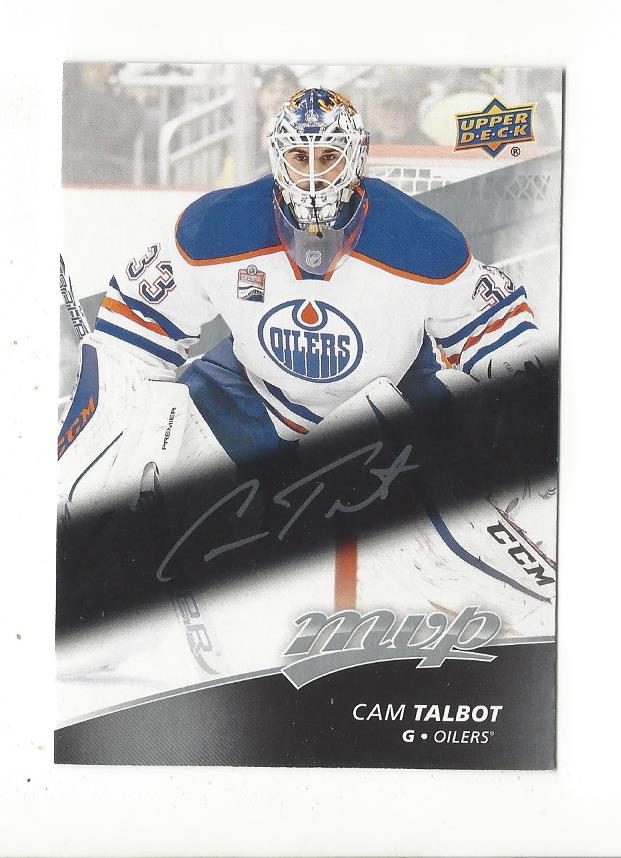 2017-18 Upper Deck MVP Silver Script #112 Cam Talbot
