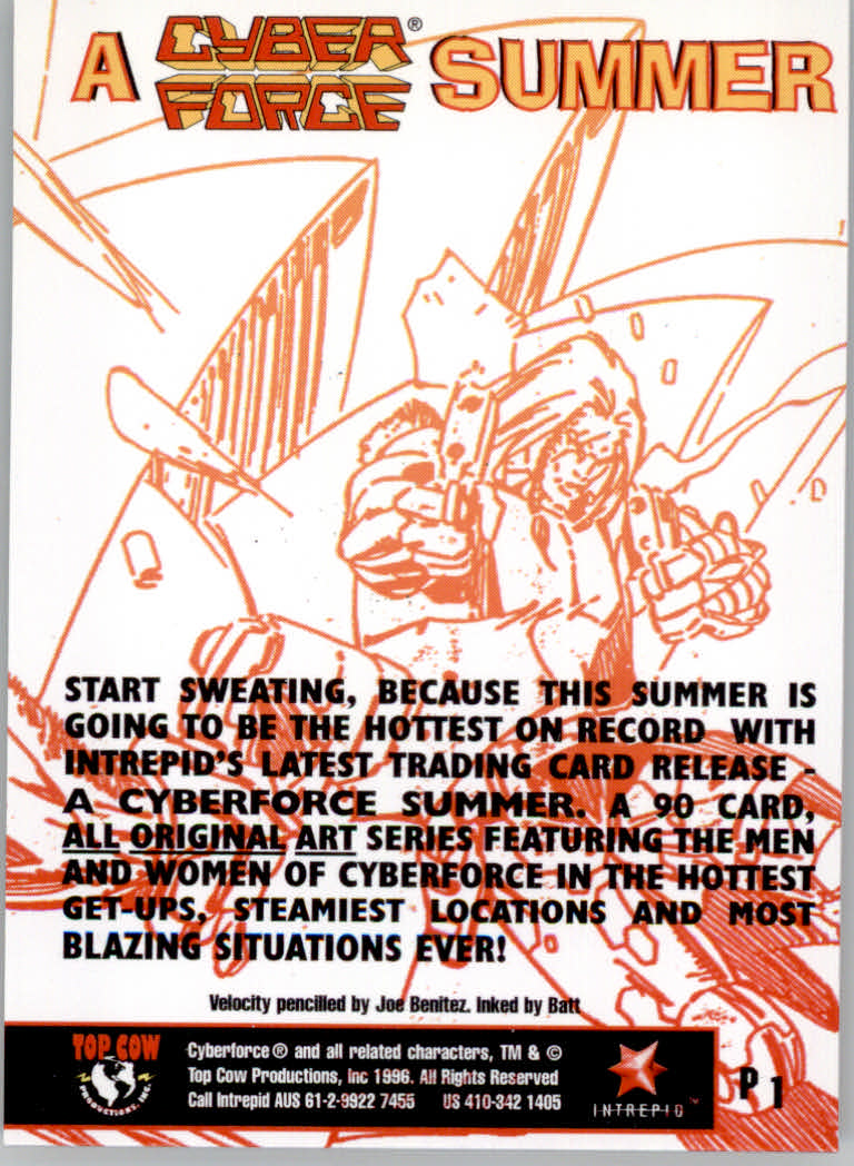 Cyber-Force Summer (1996 Intrepid) Cards - Picture 9 of 25