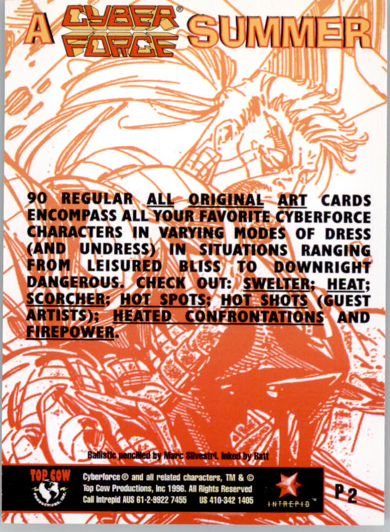 Cyber-Force Summer (1996 Intrepid) Cards - Picture 11 of 25