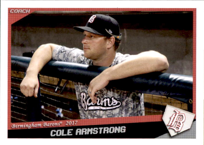 2017 Birmingham Barons Grandstand #4 Cole Armstrong CO