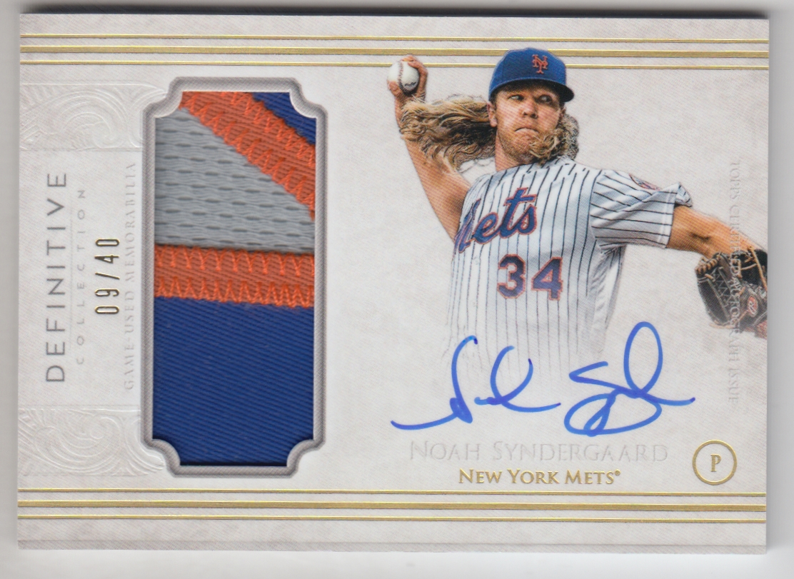 Noah Syndergaard Memorabilia, Autographed Noah Syndergaard Collectibles