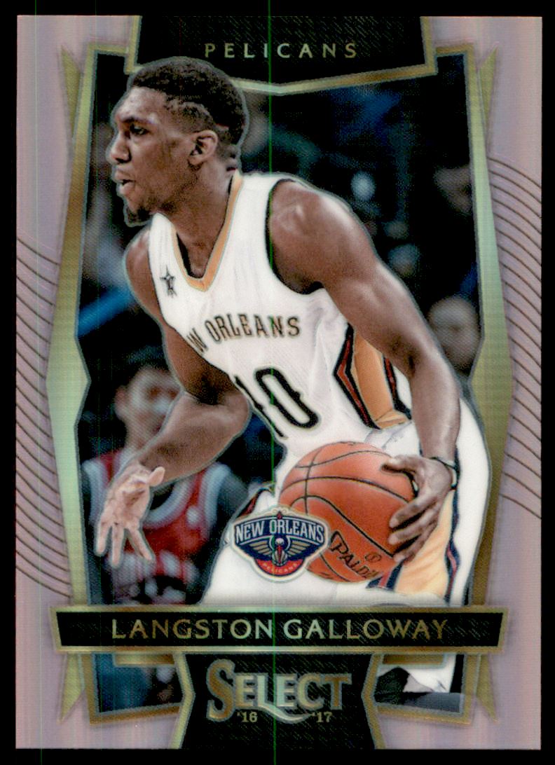 2016-17 Select Prizms National Convention Pink #16 Langston Galloway