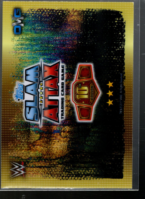 B5599- 2017 Topps WWE Slam Attax 10 Card #s 1-250 -You Pick- 15+ FREE US SHIP