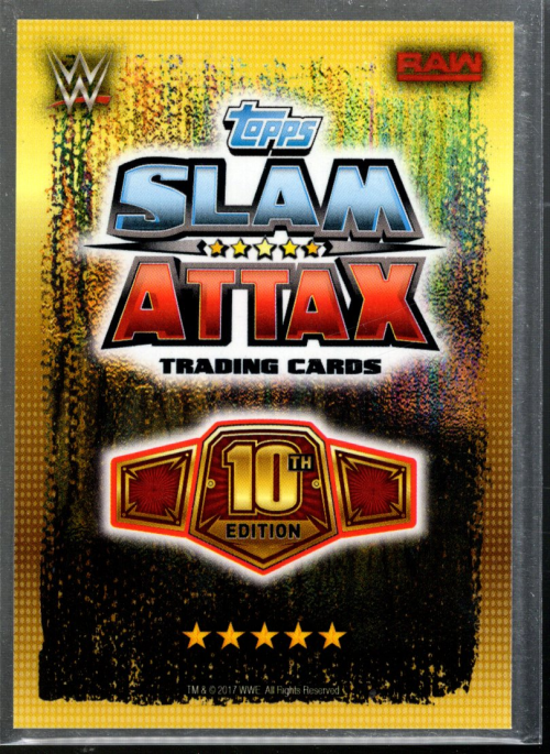 B5599- 2017 Topps WWE Slam Attax 10 Card #s 1-250 -You Pick- 15+ FREE US SHIP