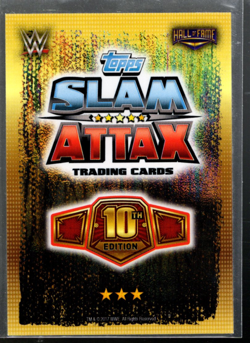 B5599- 2017 Topps WWE Slam Attax 10 Cards 250-362 -You Pick- 15+ FREE US SHIP