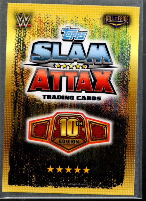 B5599- 2017 Topps WWE Slam Attax 10 Cards 250-362 -You Pick- 15+ FREE US SHIP