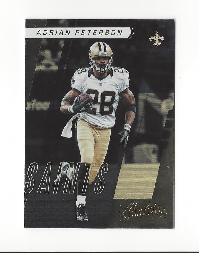 2017 Absolute #21 Adrian Peterson