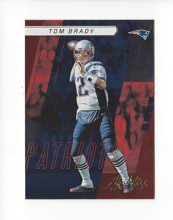 2017 Absolute #66 Tom Brady