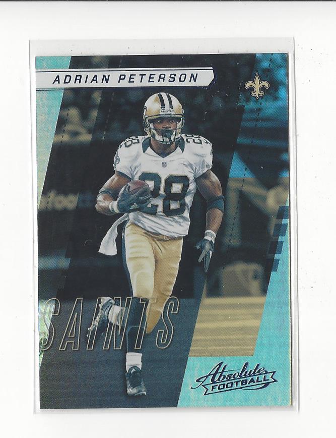 2017 Absolute Spectrum Blue #21 Adrian Peterson