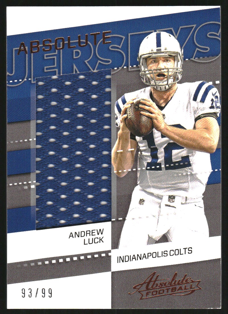 2014 Score Football Card #94 Andrew Luck - Indianapolis Colts at 's  Sports Collectibles Store