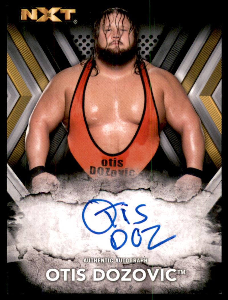 2017 Topps WWE NXT Autographs RAOD Otis Dozovic  eBay