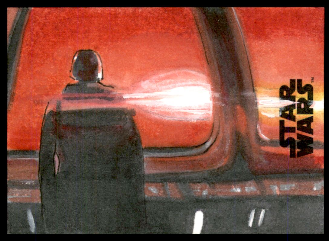 2017 Topps Star Wars Journey to The Last Jedi Sketches #NNO Anthony Skubis
