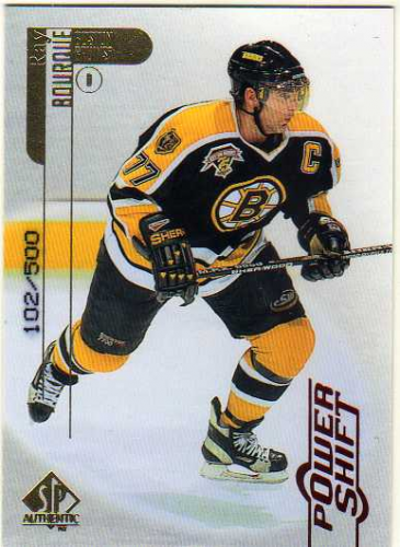 1998-99 SP Authentic Power Shift #7 Ray Bourque