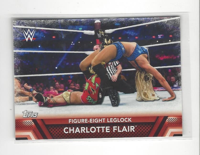 2017 Topps WWE Women's Division Finishers and Signature Moves #F10 Charlotte Flair