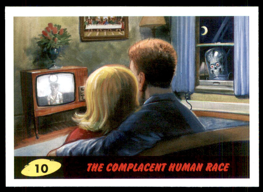 2017 Topps Mars Attacks The Revenge #10 The Complacent Human Race
