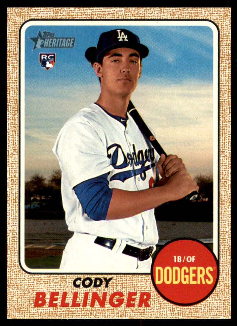 2017 Topps Heritage #678A Cody Bellinger RC - NM-MT - Burbank Sportscards |  Beckett Marketplace