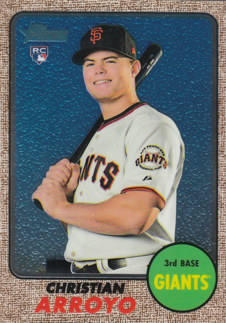 2017 Topps Heritage Baseball "Insert and Parallel" Cards - Picture 12 of 43