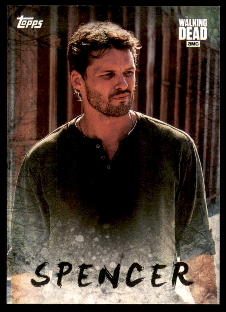 17 The Walking Dead Season 7 Characters C16 Spencer Monroe Nm Mt Ebay