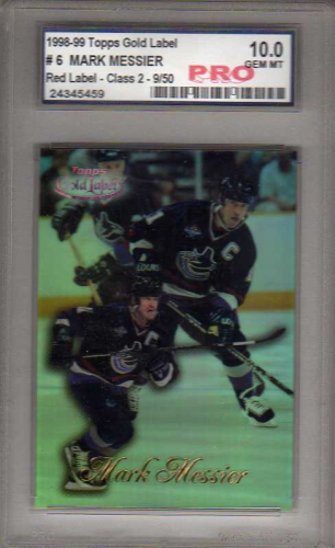 1998-99 Topps Gold Label Class 2 Red #6 Mark Messier