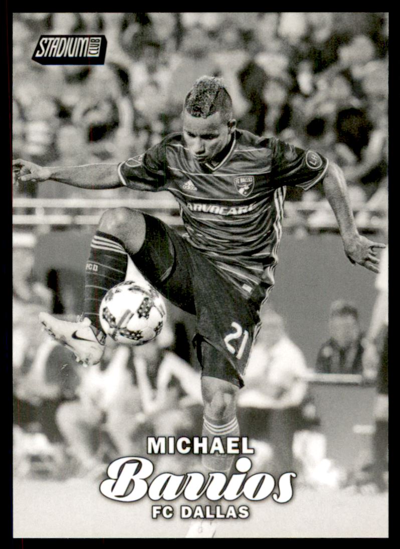 2017 Stadium Club MLS Black and White #83 Michael Barrios