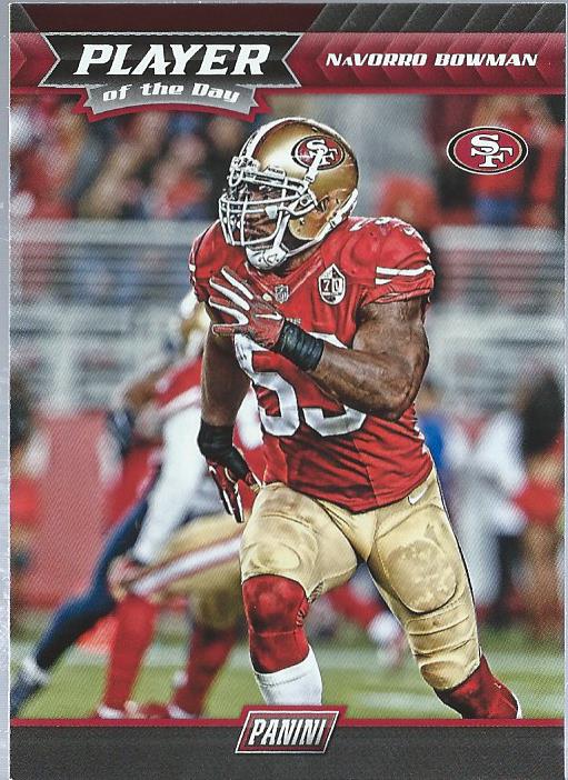 2017 Panini Player of the Day #27 NaVorro Bowman
