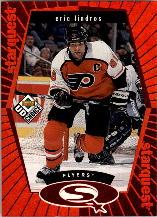 1998-99 UD Choice StarQuest Red #SQ28 Eric Lindros