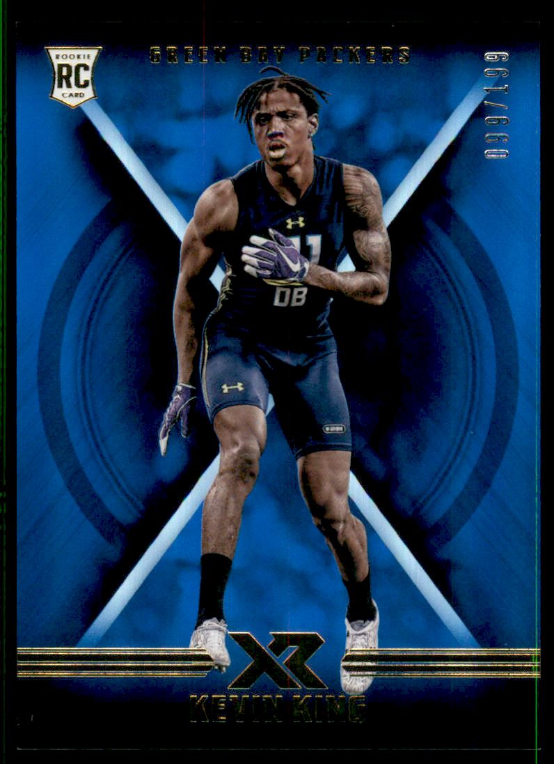 2017 Panini XR Blue #137 Kevin King