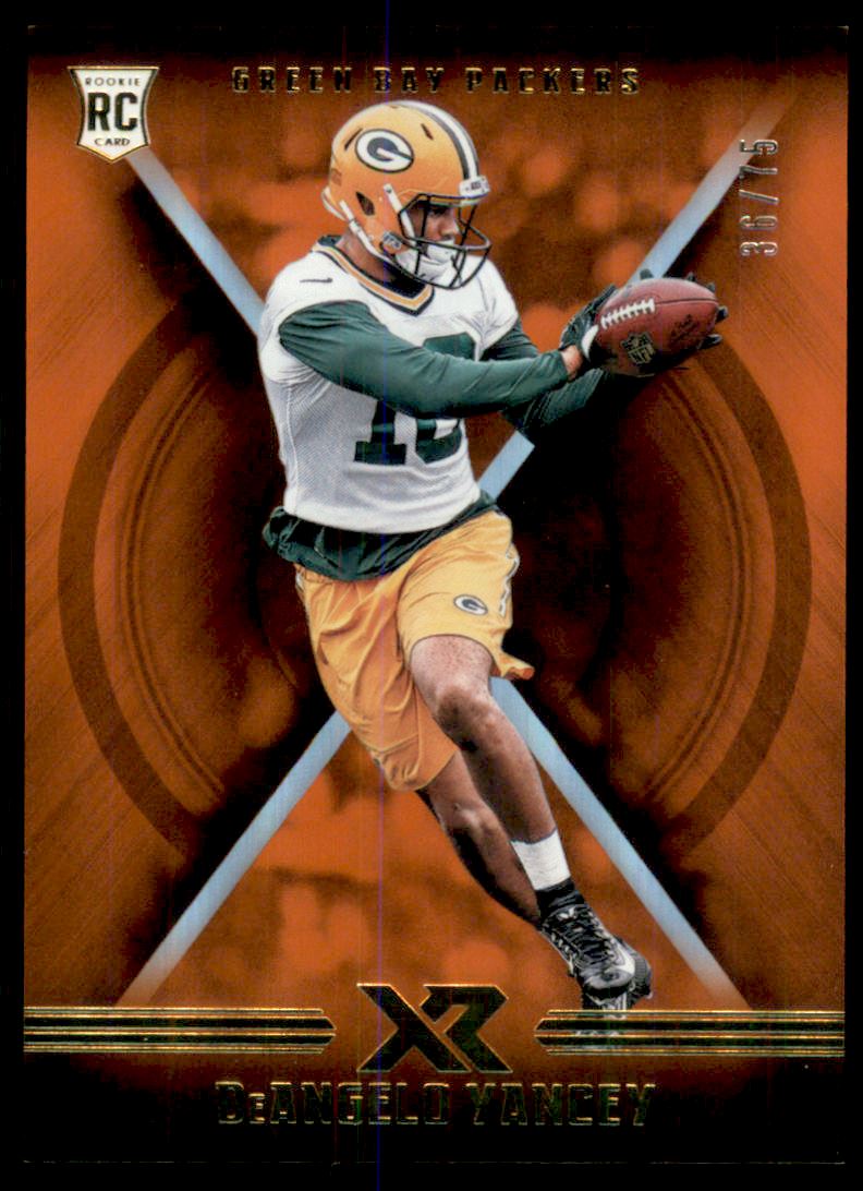2017 Panini XR Orange #113 DeAngelo Yancey