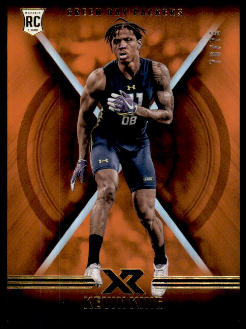 2017 Panini XR Orange #137 Kevin King
