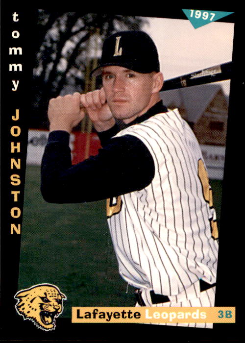 1997 Lafayette Leopards Grandstand 15 Tommy Johnston Baseball Card eBay