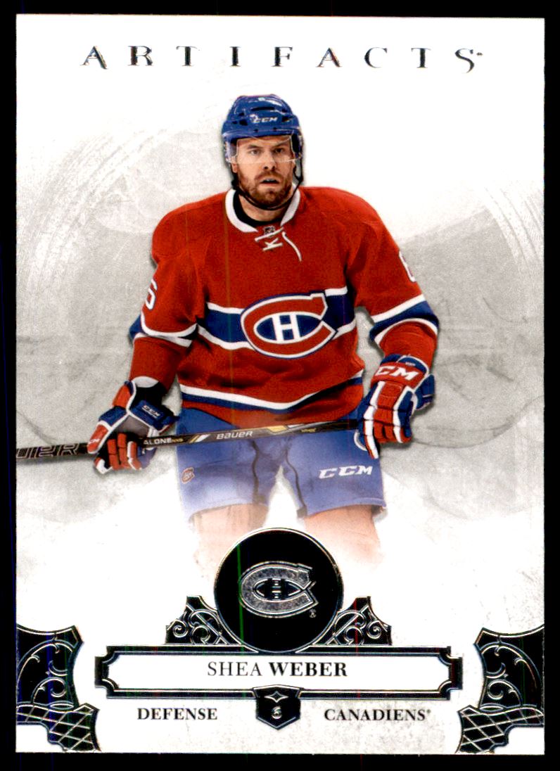 2017-18 Artifacts #29 Shea Weber