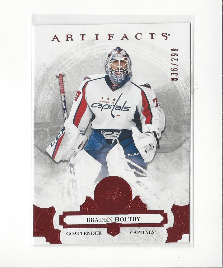 2017-18 Artifacts Ruby #4 Braden Holtby