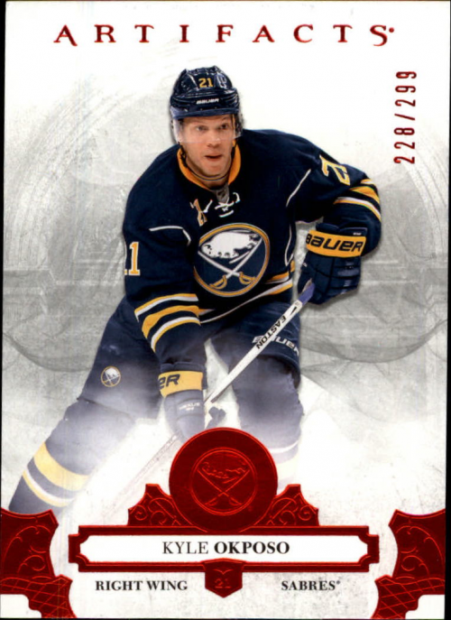 2017-18 Artifacts Ruby #94 Kyle Okposo