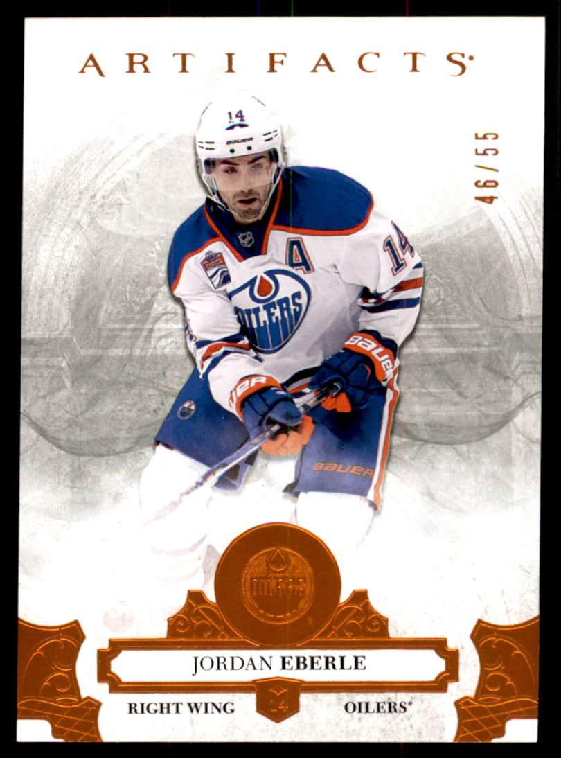 2017-18 Artifacts Orange #20 Jordan Eberle