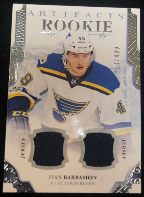 2017-18 Artifacts Materials Silver #161 Ivan Barbashev
