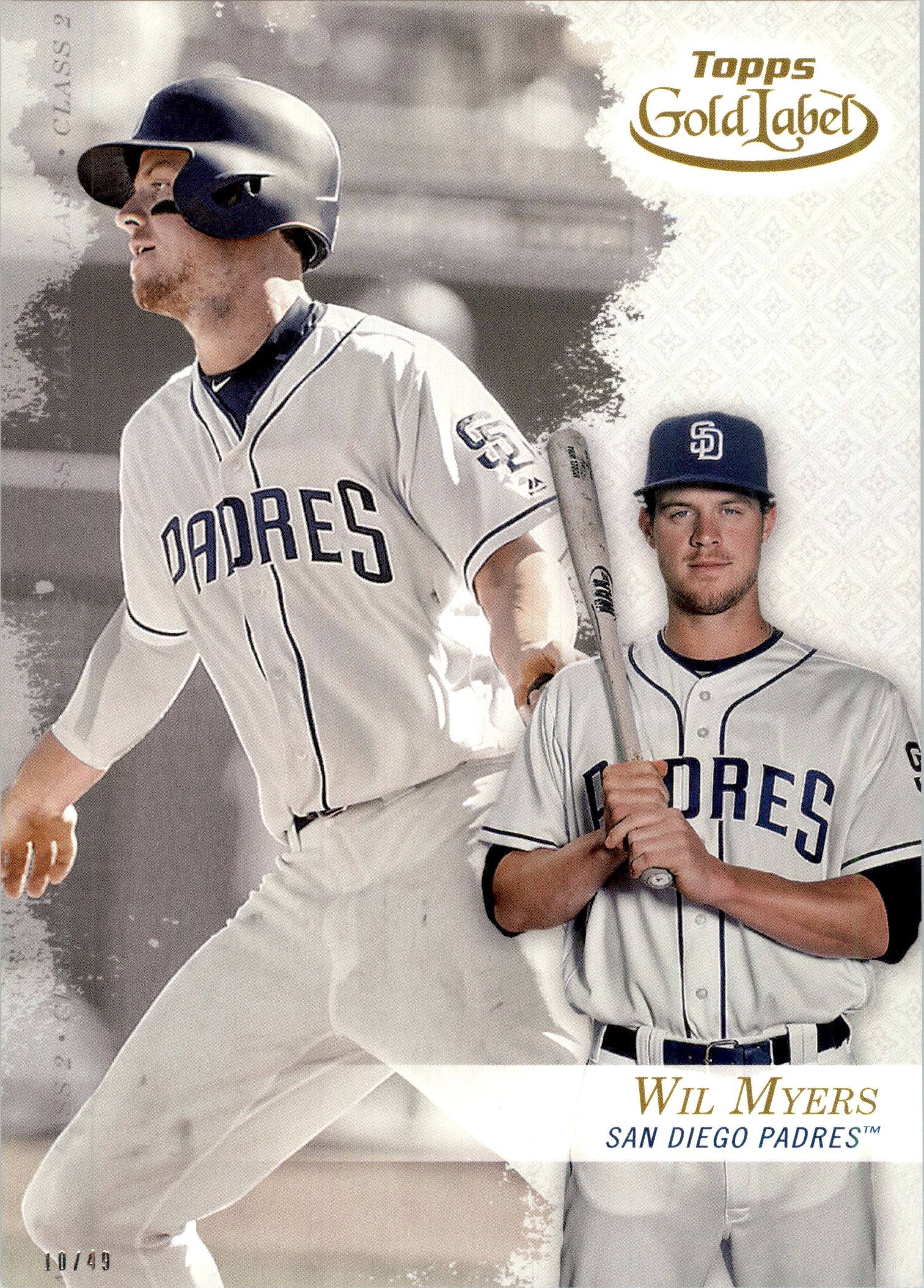 2017 Topps Gold Label 5x7 Class 2 #73 Wil Myers