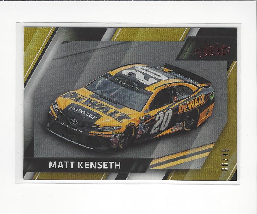 2017 Absolute Spectrum Red #92 Matt Kenseth