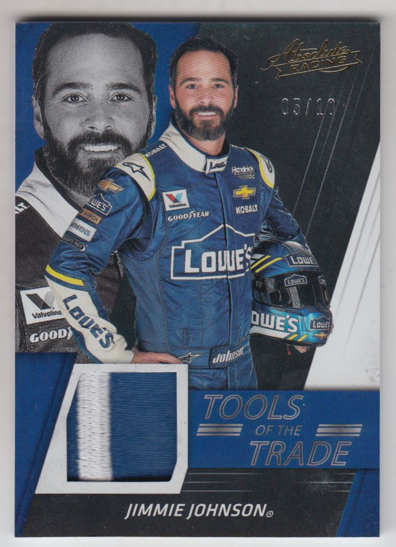 2017 Absolute Tools of the Trade Spectrum Gold #17 Jimmie Johnson/10