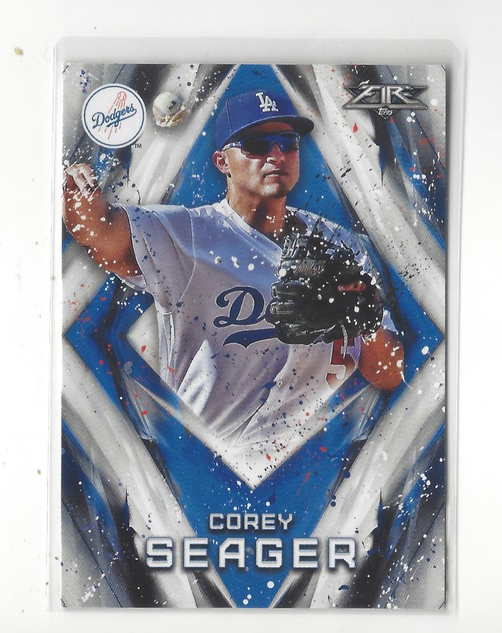 2017 Topps Fire #150 Corey Seager