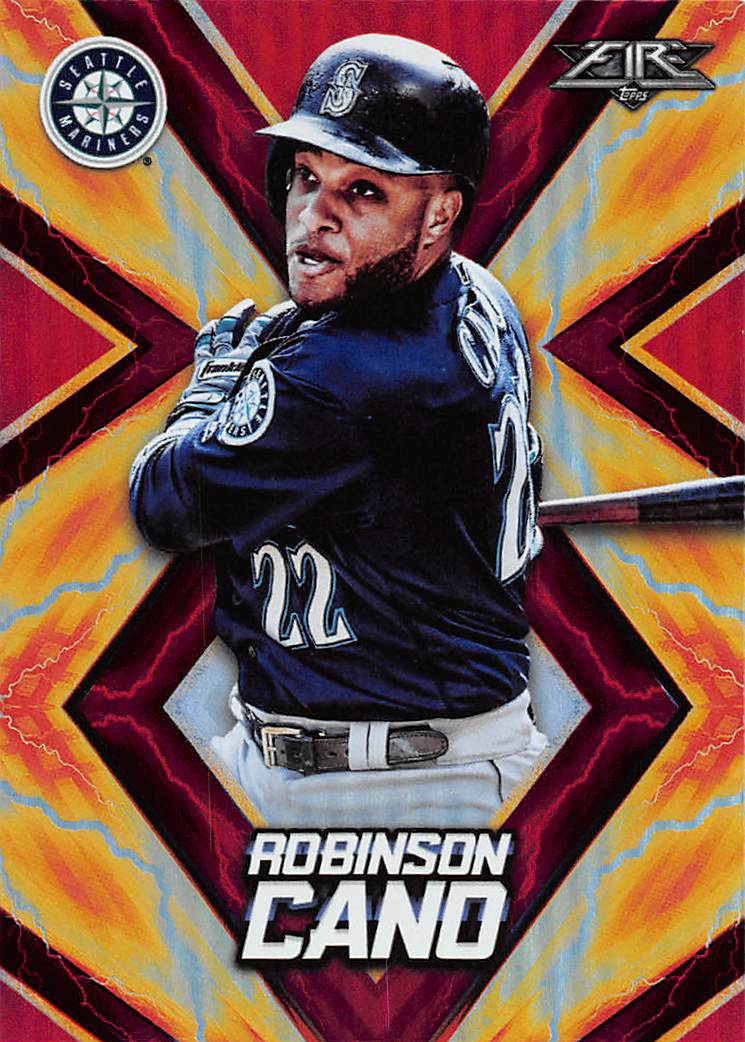 2017 Topps Fire Flame #79 Robinson Cano