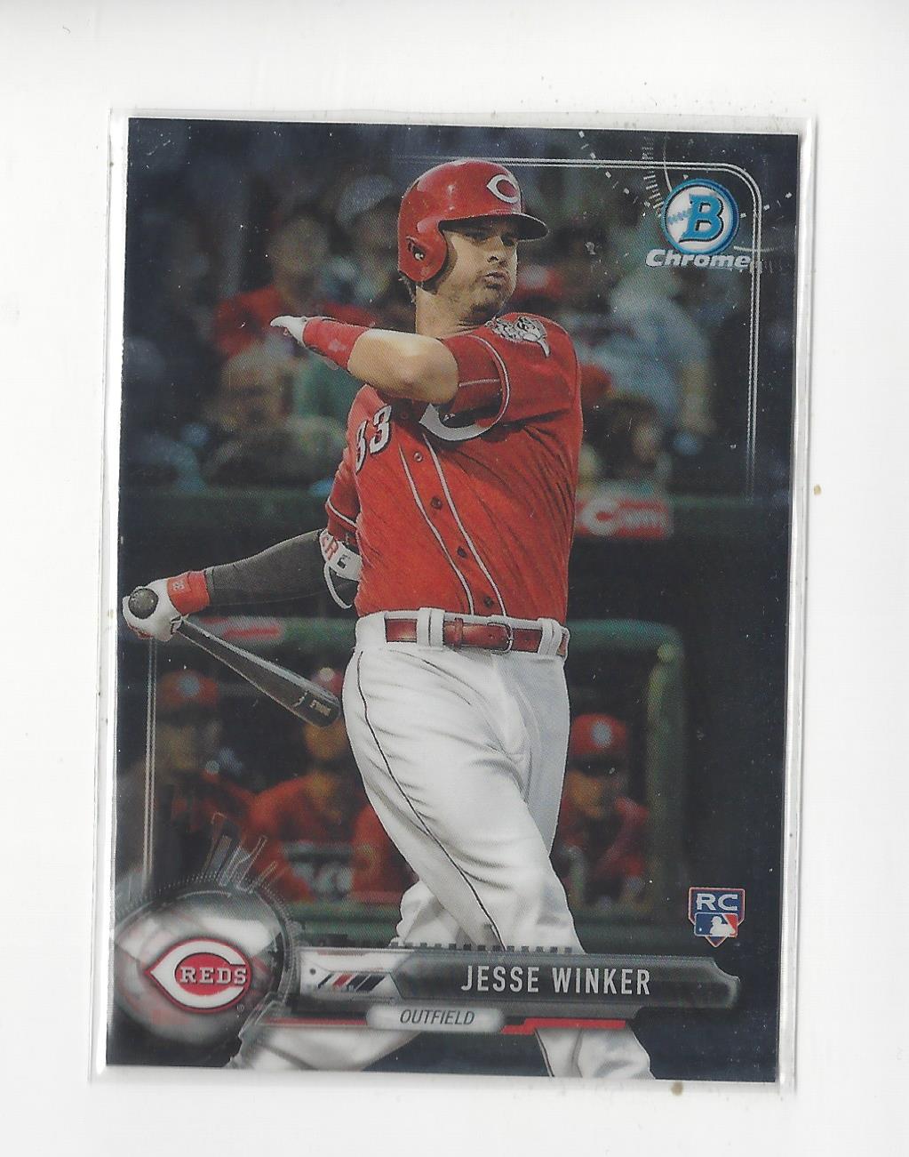 2017 Bowman Chrome #2 Jesse Winker RC